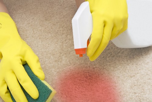 A Shoreditch flat being prepared for a one off cleaning visit