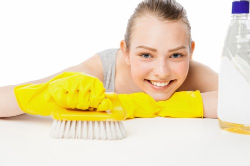 Public liability insurance and professional cleaning safety in Shoreditch