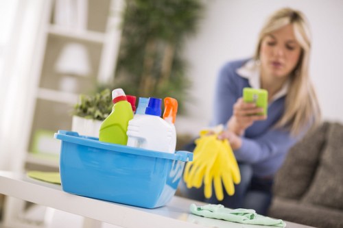 Carpet maintenance in a Shoreditch office or studio space